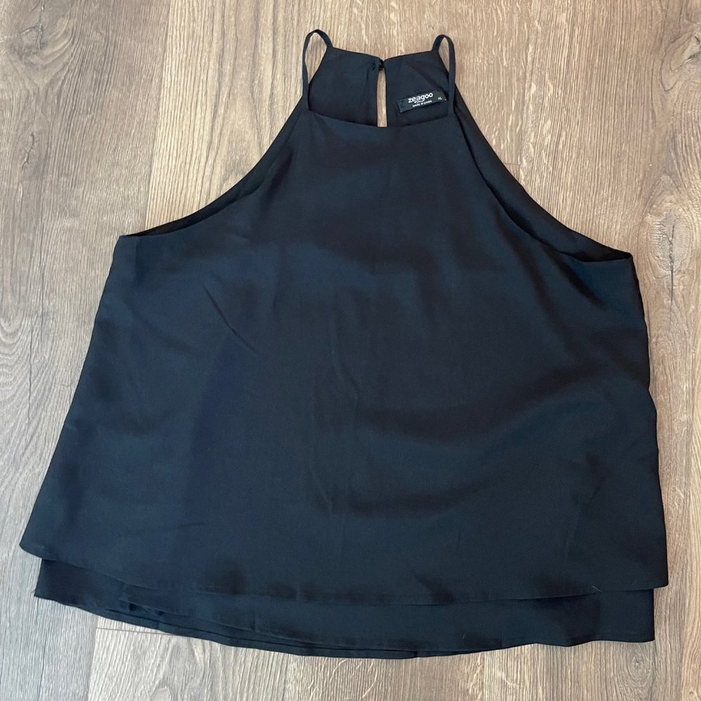 Zeagoo Nordstrom Razor Black Top